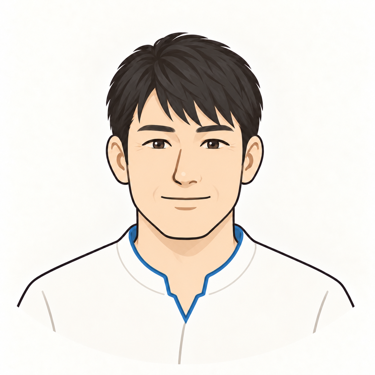 なごよりの男性担当者をイメージしたイラスト